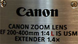 Canon: 200-400 con moltiplicatore di focale integrato
