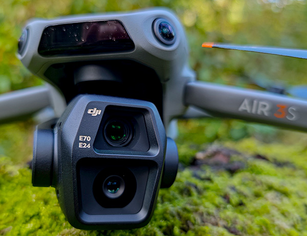 DJI Air 3S: nuova fotocamera da 1 pollice e RTH intelligente