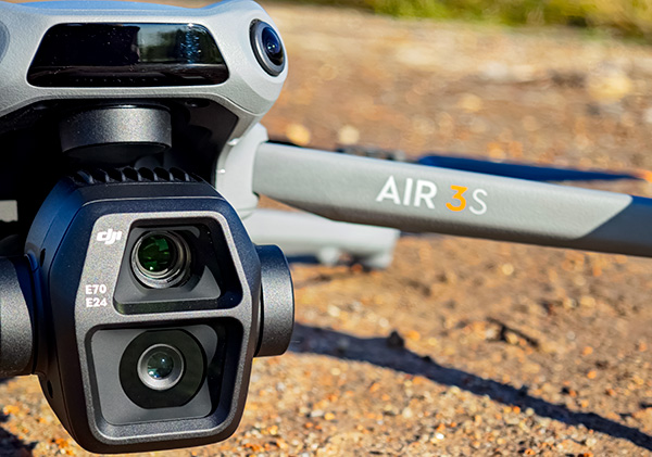 DJI Air 3S: nuova fotocamera da 1 pollice e RTH intelligente