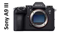 Sony A9 Mark III, la prima 35mm con Global Shutter