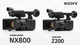 Nuove videocamere professionali Sony HXR-NX800 e PXW-Z200 con zoom 20x e sensore da 1 pollice