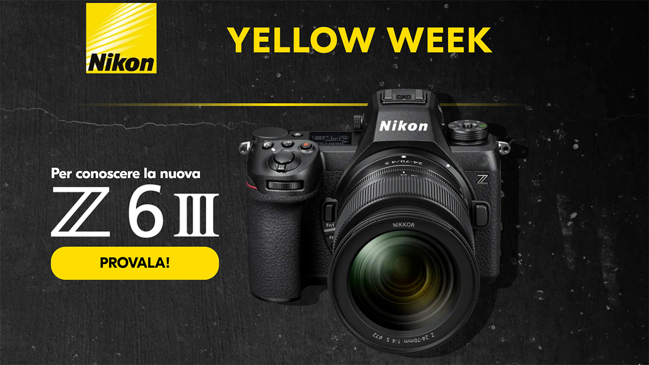 Nikon Yellow Week: ecco la possibilit di provare Nikon Z 6 III in tutta Italia