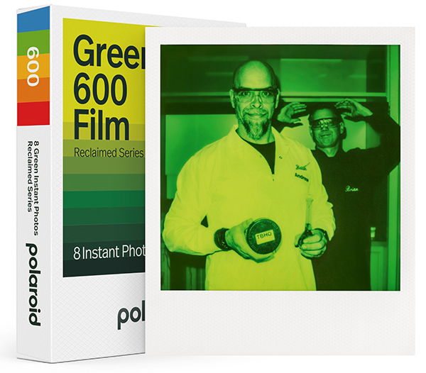 Polaroid Green 600 Film  Reclaimed Series