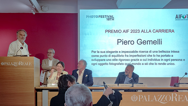 Photofestival 2023 un ricco programma dal 15 settembre al 31 ottobre 2023 Il Premio AIF 2023 alla Carriera  attribuito a Piero Gemelli