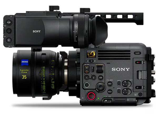 Sony Burano cinepresa 8K Full Frame